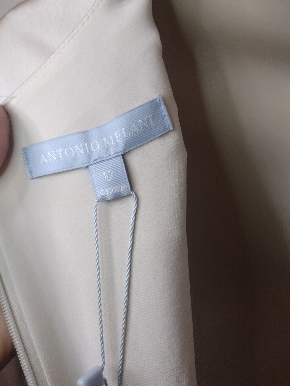 Antonio Melanie Harlow Retro 1940's Starlet Style Champagne Satin Maxi Dress - Picture 6 of 10